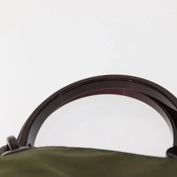 PRADA Tote Bag Nylon Khaki Auth bs30124 - Picture 9 of 16